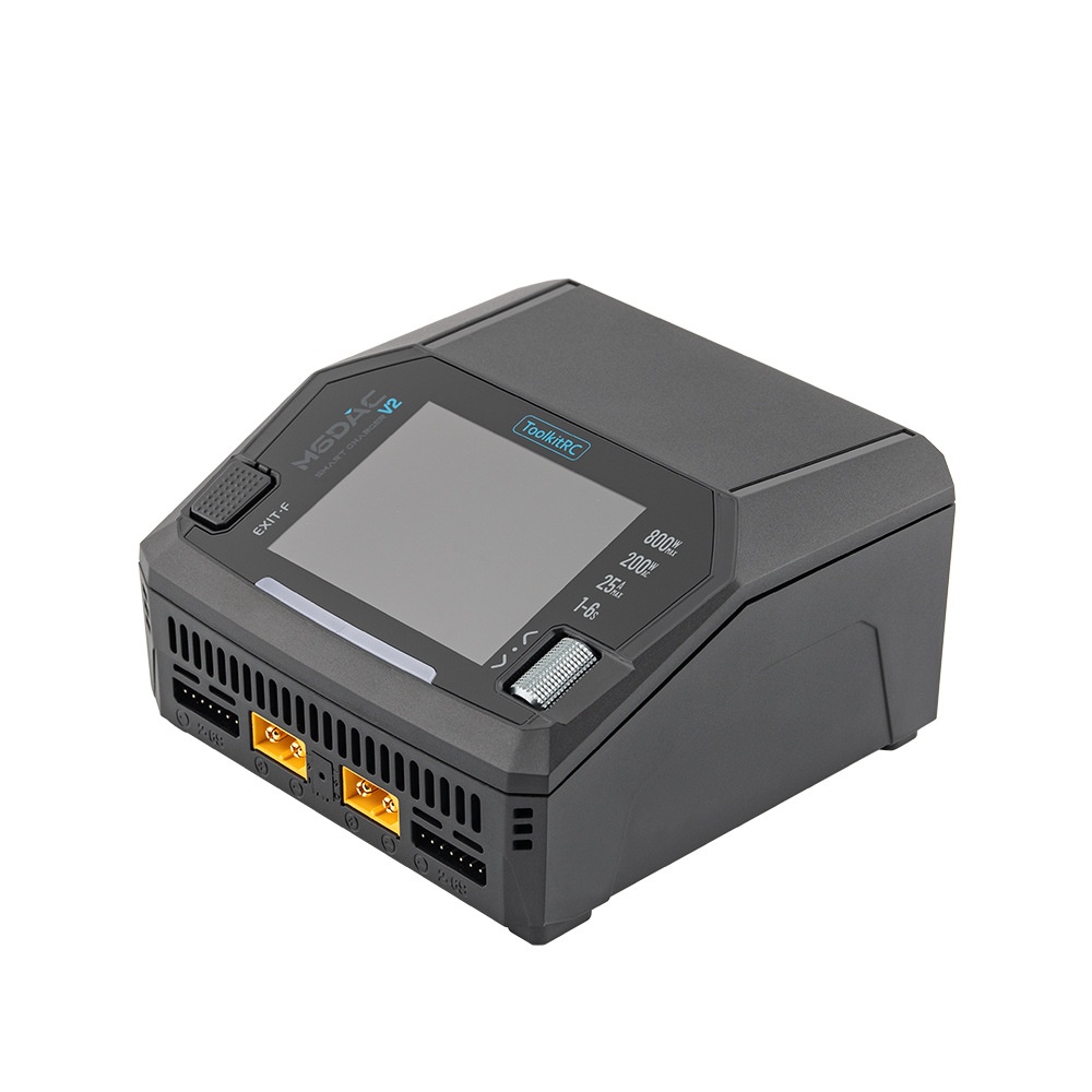 Toolkitrc M6Dac Smart Charger - ToolkitRC M6DAC V2 เครื่องชาร์จสมาร์ทบาลานซ์ หน้าจอ IPS