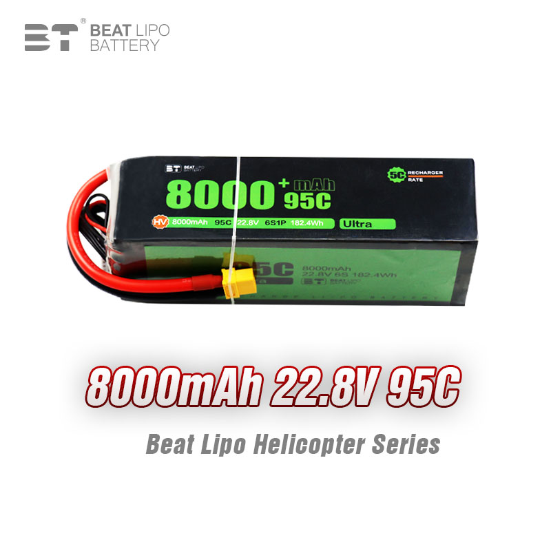 6S Lipo Battery 22.2V 5000Mah - แบตเตอรี่ลิเธียม 22.8V สำหรับรถบังคับวิทยุ รถบรรทุกบังคับ รถยนต์ไฟฟ้า 6S