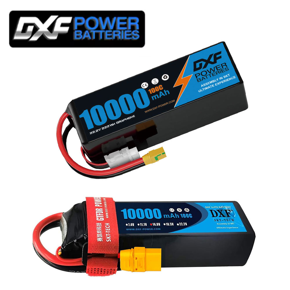 แบตเตอรี่ลิเธียมโพลิเมอร์ DXF  - 6S Lipo Battery 22.2V 5000Mah บทวิจารณ์และราคา