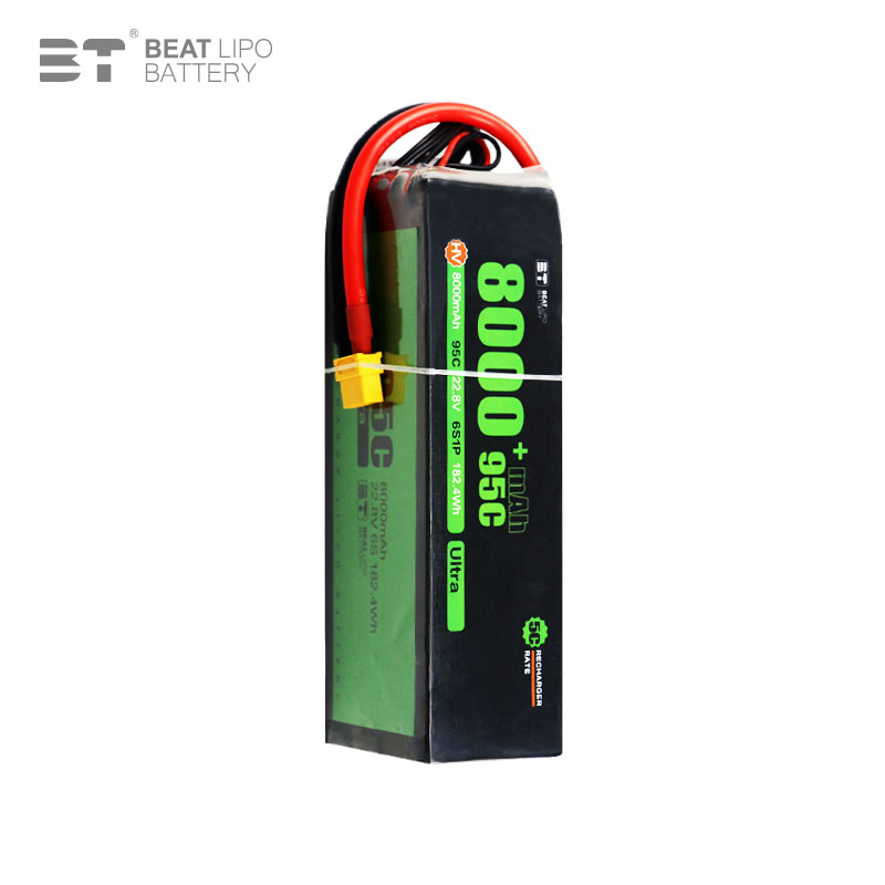 แบตเตอรี่ลิเธียม 22.8V สำหรับร - 6S Lipo Battery 22.2V 5000Mah บทวิจารณ์และราคา